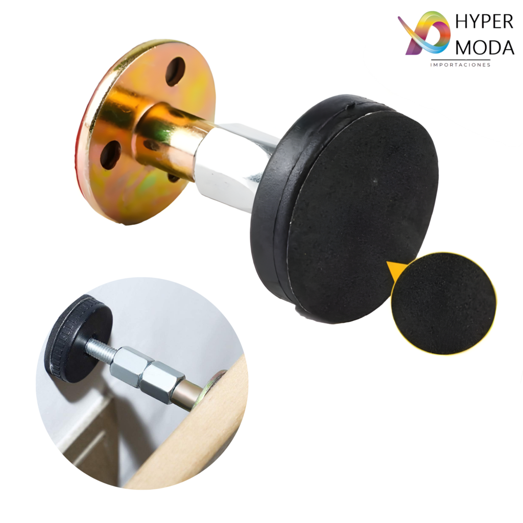Estabilizador de Cama Antivibración - Tope Ajustable para Pared